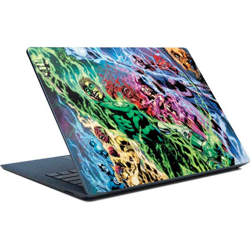 DC Comics Green Lantern Blackest Night Art work by Ivan Reis Surface Laptop Skin